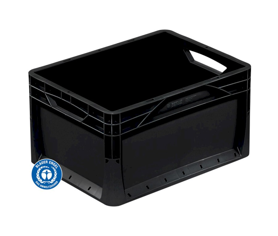 Přepravka Lightline 2247/000300 černá, OÚ, uzavřená